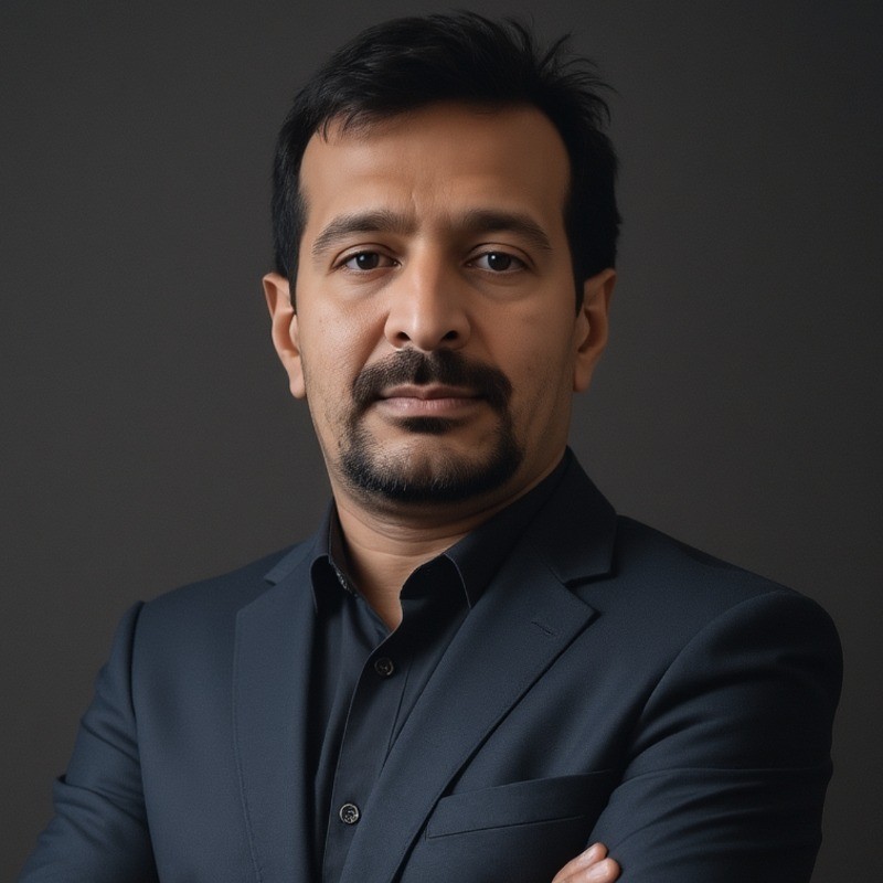 Portrait of Sooraj Bopanna